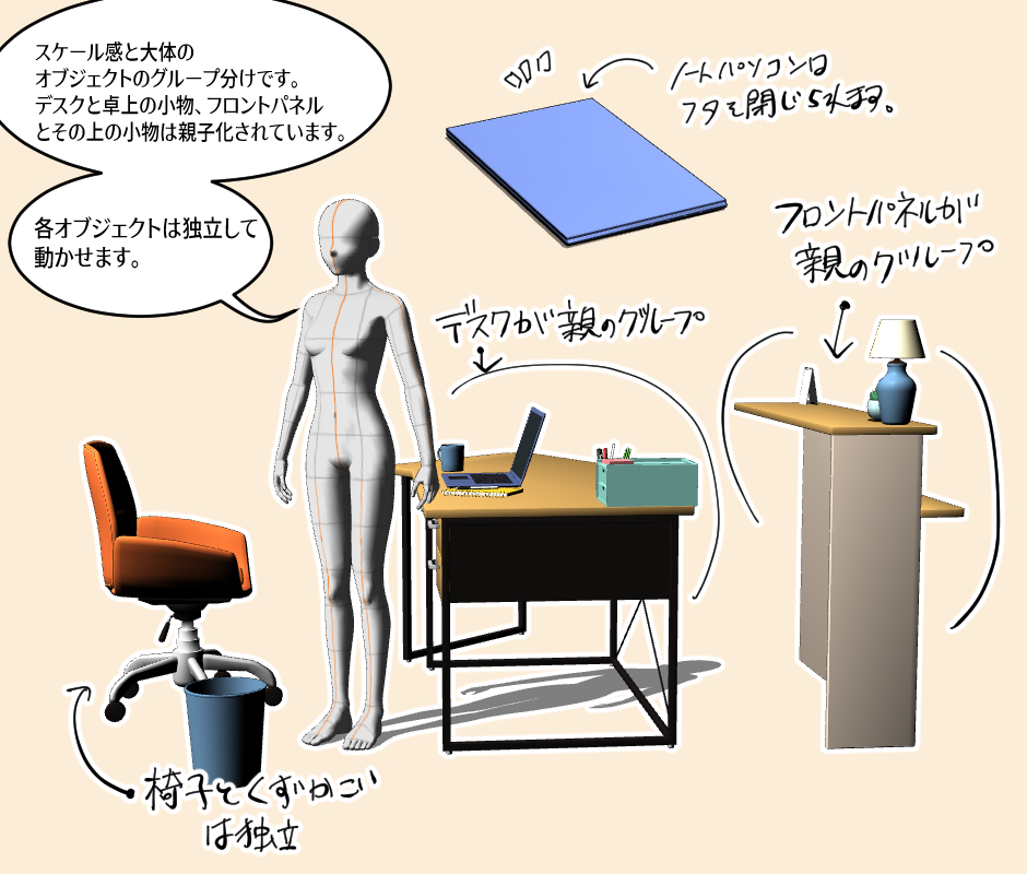 受付を兼ねたワークデスクセット by うめこ11 https://t.co/rYRN6CPSZC #clipstudio
新しい3D素材が公開されましたのでよろしくです。300goldです( ・`ω・')キリッ