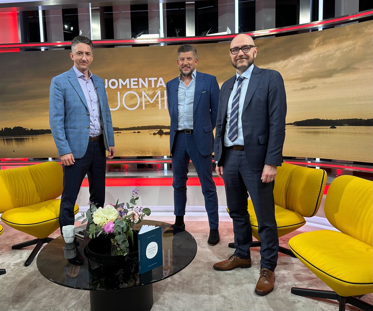 Mihin suuntaan digitalisaatio ihmiskuntaa vie? MTV:n haastattelussa johtajat <a href="/mikaelnylund/">Mikael Nylund</a> &amp; <a href="/levasma/">Jarkko Levasma</a> <a href="/VMuutiset/">Valtiovarainministeriö | Finansministeriet</a> 
Katso tästä: mtv.fi/lyhyet/b1ddfa5…
#DigitalSociety #digitalisaatio