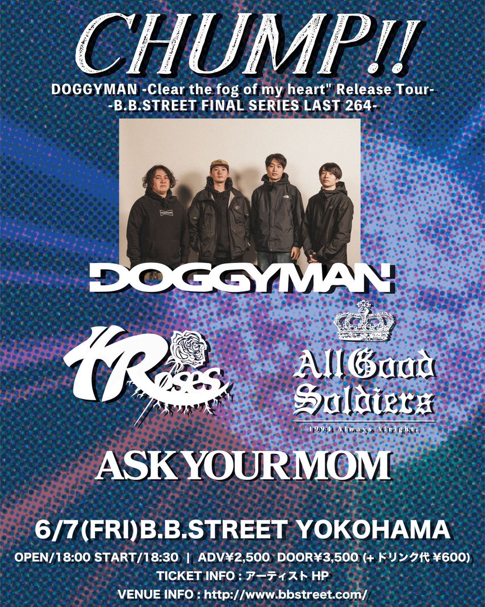 vhimaginev's tweet photo. 本日ASK YOUR MOMのサポートでB.B.STREETです！ https://t.co/lG2AcdIYis