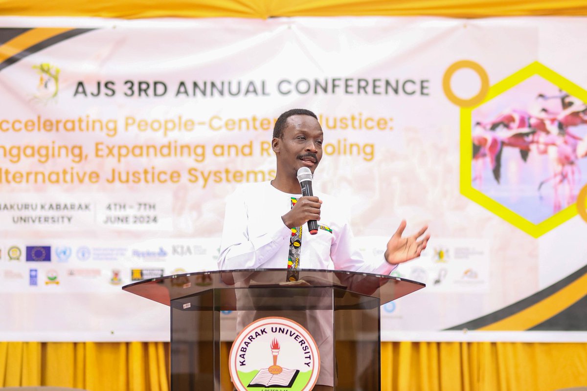 lawkabarak's tweet photo. I see Alternative Justice Systems (AJS) as an initiative to decolonise. 

The person who had a lot of power in the administration was a white man, and he took control over us, changing our institutions to accomplish their tasks.

 - Prof. Ambani, in his keynote address. https://t.co/x6RdQ0UgpM