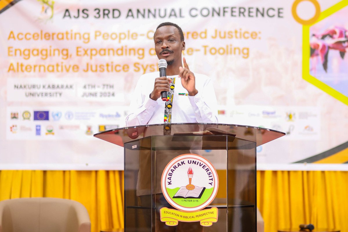 lawkabarak's tweet photo. I see Alternative Justice Systems (AJS) as an initiative to decolonise. 

The person who had a lot of power in the administration was a white man, and he took control over us, changing our institutions to accomplish their tasks.

 - Prof. Ambani, in his keynote address. https://t.co/x6RdQ0UgpM
