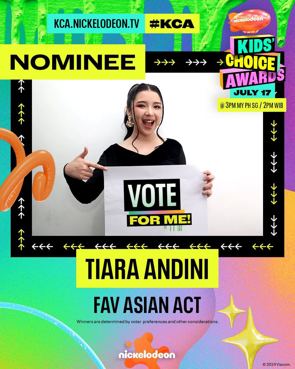 wondering how does it feels from watching nickelodeon as a kid and now she's become one of the nominee!! bigg congratss gurll!! @ tiaraandini 🥹🥹🥹🫶🏻🫶🏻🫶🏻🫶🏻🫶🏻🫶🏻