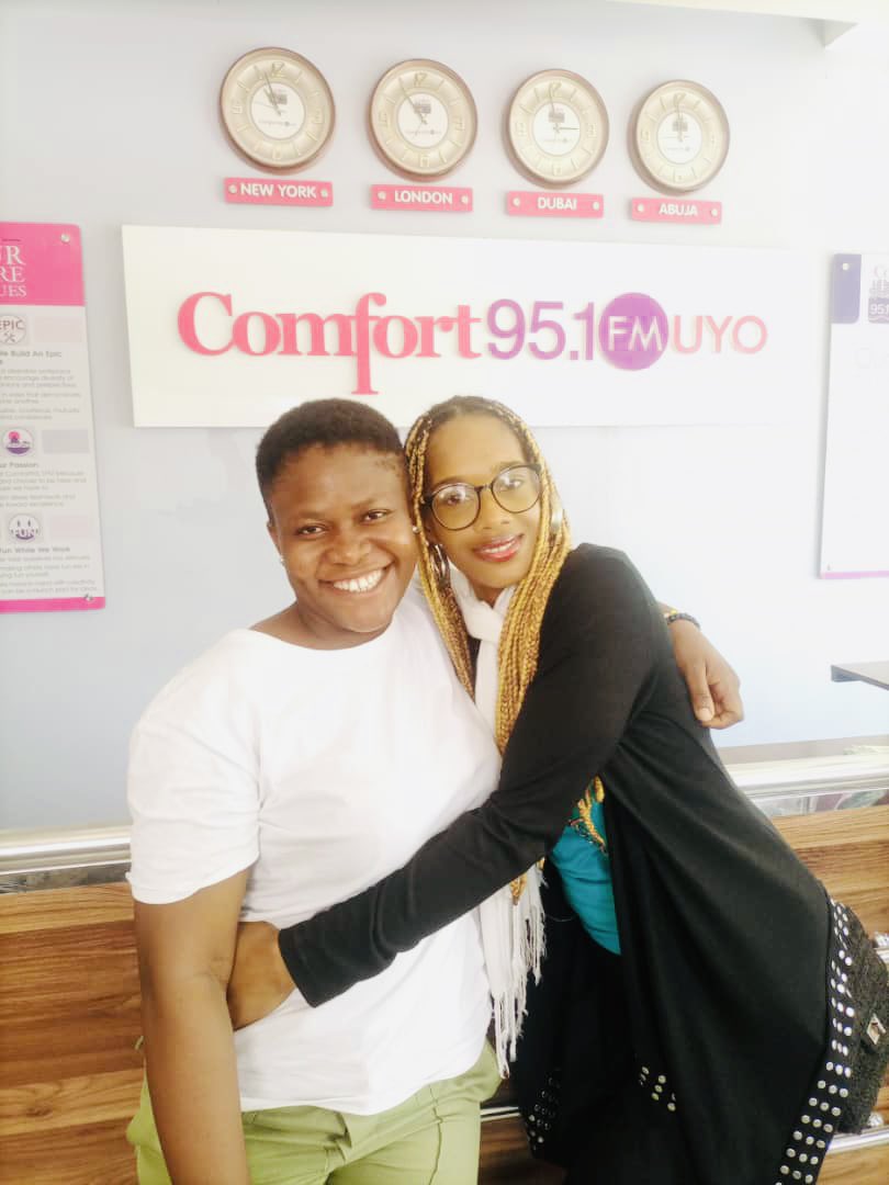 janechi_writer's tweet photo. #talesofanakwaibomcorper

Me and Miss Nana Kings of Comfort Fm (95.1fm ) Uyo, Akwa Ibom. https://t.co/q5k5WRNVmr