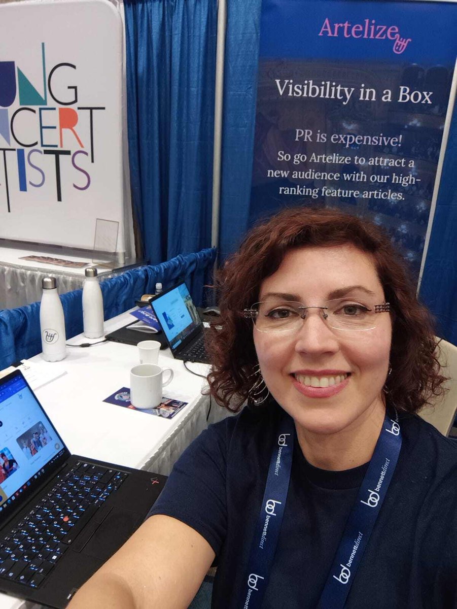 🌟 Busy Days in Houston! 🌟

The Artelize team, in booth #30, is on fire at the LOA79 in Houston! 
We're thrilled to be engaging with so many passionate attendees, sharing golden insights on innovative tech in the performing arts business.🔥
 #LOA79 #AudienceEngagement #BusyDays