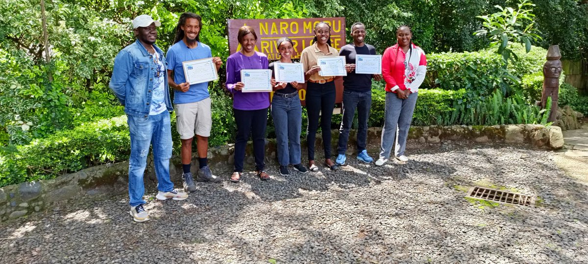 nmriverlodge's tweet photo. At Naro Moru River Lodge, our commitment to excellence reaches new heights—literally!
Last week, our team proudly climbed Mt. Kenya's 3rd highest peak, showcasing the spirit and dedication that define our brand.
#JazaVan #MountainClimbing #MtKenya #AnEscapeToNature https://t.co/raHdMTSkOQ