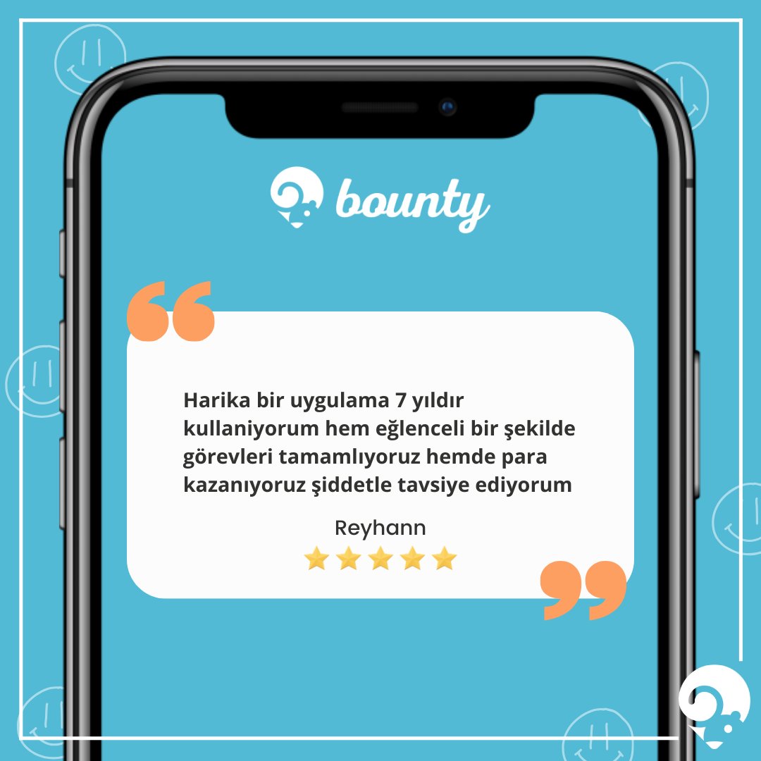 GetBounty's tweet photo. Sizden Gelenler 💌
Uygulamamızı ne kadar sevdiğinizi görmek bizi çok mutlu ediyor! 🥰 İşte sizden gelen bazı harika yorumlar...

#getbounty #kullanıcıyorumları #appreviews #parakazandıranuygulamalar #anketdoldurkazan https://t.co/yVKJ4TvzIt