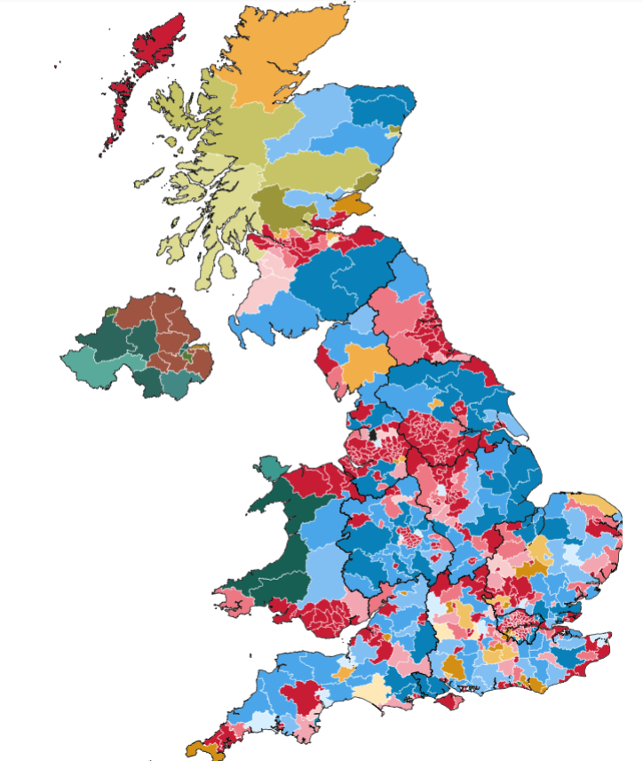 UK_Polling's tweet photo. Updated @LeanTossup UK Model Seats:

LAB: 424 (+222)
CON: 154 (-211)
LDM: 36 (+25)
SNP: 12 (-36)

Others: 24

(Seat Change With 2019 Election)

- June 7, 2024 -

Model: https://t.co/nyd8i7fLUz 

#GE2024 #UKGeneralElection2024 https://t.co/mjG2Kkzu0L