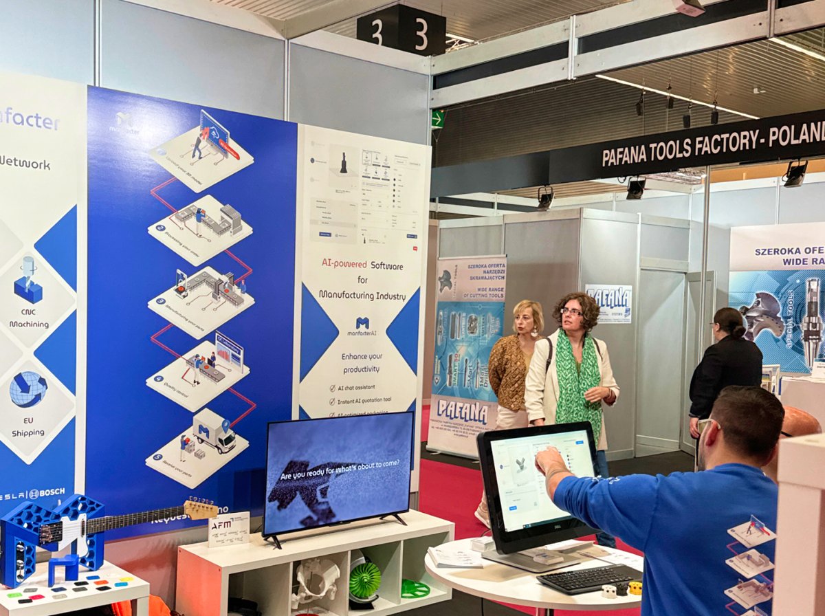 manfacter_eu's tweet image. Thank you to everyone who stopped by to try out the 𝗺𝗮𝗻𝗳𝗮𝗰𝘁𝗲𝗿𝗔𝗜 𝗱𝗲𝗺𝗼

We are thrilled with the reception our software has garnered from visitors and the feedback we&apos;ve received at #ADDIT3D.

📌 Visit us at @BEC_Bilbao, 𝗛𝗮𝗹𝗹 𝟯, 𝘀𝘁𝗮𝗻𝗱 𝗕𝟯𝟭.