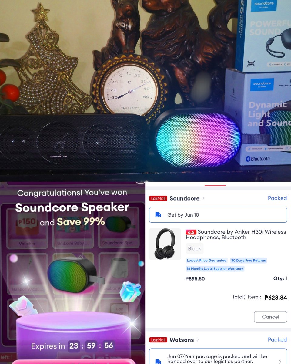 alpha0390's tweet photo. @LazadaPH Sa sobrang OA ko bumili aq pang soundtrip sa Lazada na akala mo naman my 5pairs ng tenga😂
Napaka sulit ksi ngaun sa discount, my paparating pa nga aq 🎧 
At nanalo pa nga sa Tap&amp;Win dagdag collection na to😍
#SuliTipidSaLazada
@IUmeee03 
@LazadaPH https://t.co/0Ei4JP9mlE
