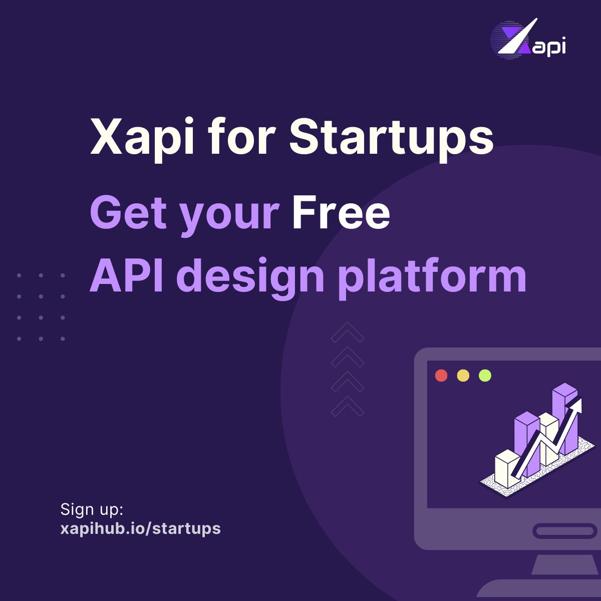 XapiPlatform's tweet photo. Have you checked out the Xapi Startup Program, where we offer our API design and governance platform for free?
Head over to our website and sign up to empower your journey with Xapi today!
https://t.co/ehAmDpms5U
#startup #Xapi #startupaccelerator #apidesign #api #freeplatform https://t.co/07oPARe7Ce
