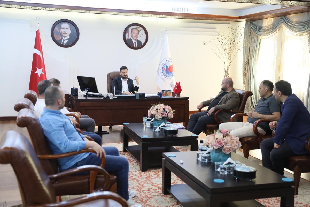 📌İstanbul Gümüşhanespor Başkanı Recep Sevim ve yönetimini belediyemizde ağırladık.

Nazik ziyaretleri için teşekkür ediyor, yeni görevinde muvaffakiyet diliyorum.