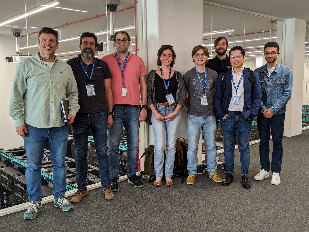Yesterday, the #SIMPEL project working on "SIMulation assisted optimization of high Pressure solid oxide ELectrolysis Cells" held its 18M meeting at #BSC premisses, together with the coordinator <a href="/IREC_Energia/">IREC</a>  and partners <a href="/BSC_CNS/">BSC-CNS</a> y <a href="/INMAdivulga/">INMAdivulga</a> 

#PRTR #NextGen #IRECprojects