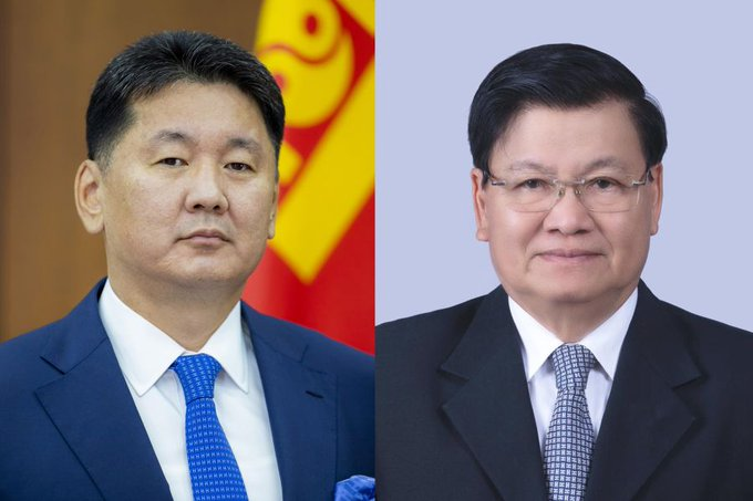 <a href="/montsame_en/">MONTSAME-MONGOLIA</a> 

🇲🇳🇱🇦At the invitation of President of Mongolia Khurelsukh Ukhnaa <a href="/UKhurelsukh/">Ухнаагийн ХҮРЭЛСҮХ</a> , President of the Lao People's Democratic Republic Thongloun Sisoulith <a href="/LaotianDreaming/">Thongloun Sisoulith</a> will pay a State Visit to #Mongolia on June 11-12, 2024.
