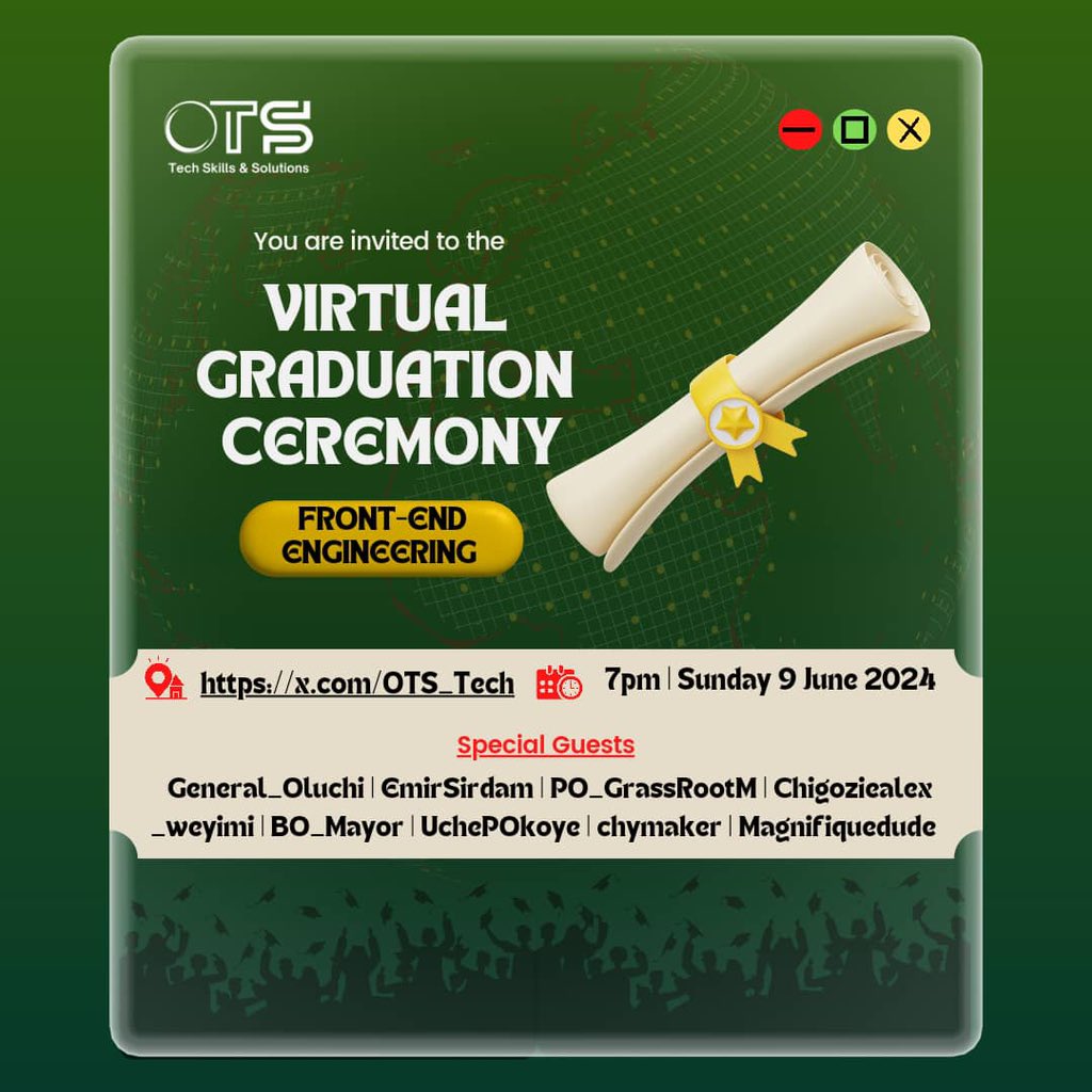 Chigozieialex's tweet photo. Obidient Tech Space @OTS_Tech will be graduating over 100 front end engineers they have trained for FREE on Sunday. 

If you're an Obidient looking forward to acquire a tech skill make yourself available on this X space on sunday as they'll be giving scholarships to a new set of Obidients.

Repost, an Obidient on your TL might need this information.