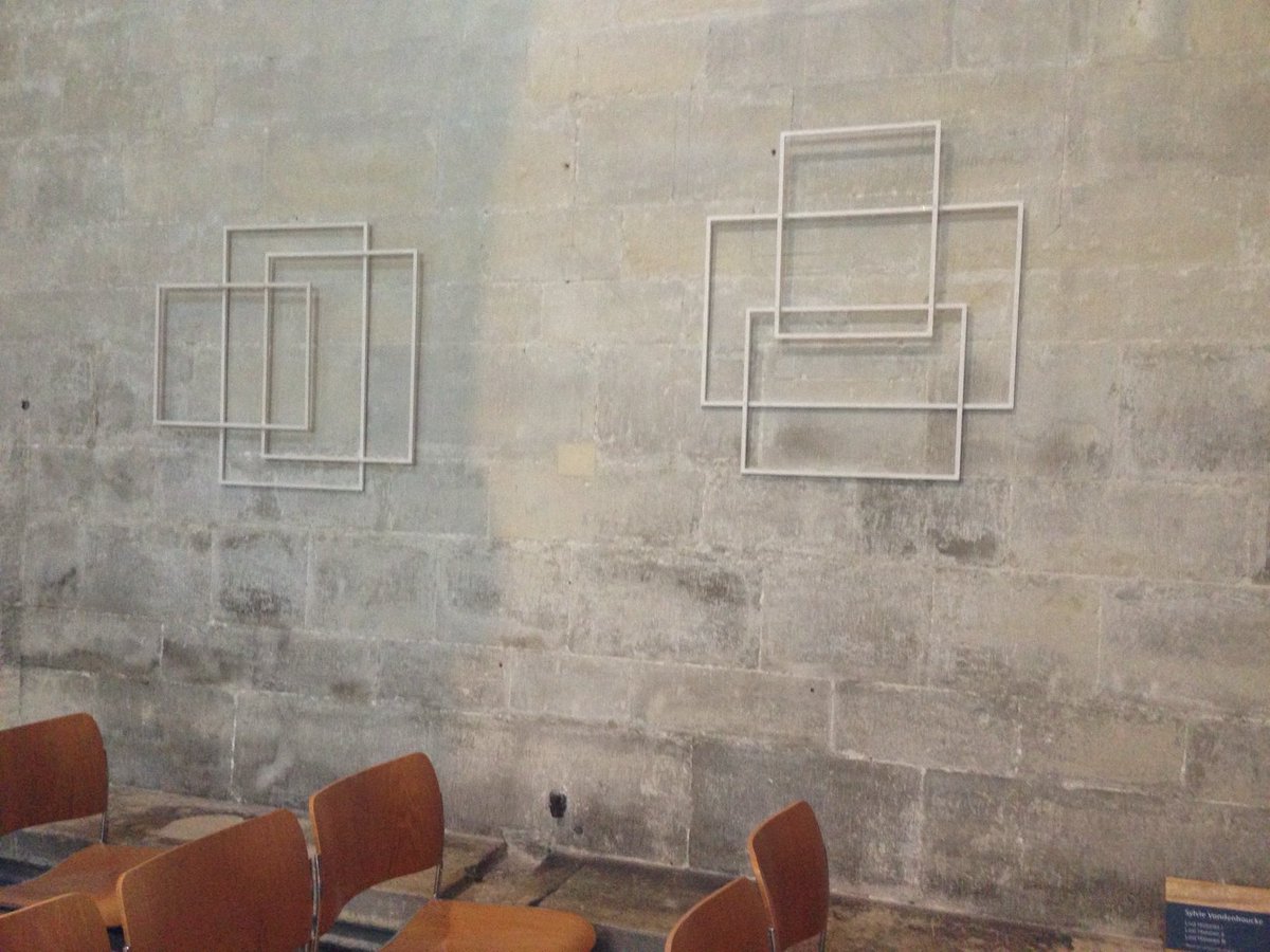 Barb_Drummond's tweet image. #SalisburyCathedral #StainedGlassFestival empty frames to remember #iconoclasm
