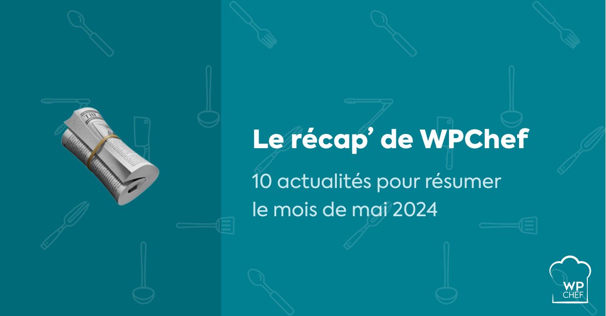 WPChef_'s tweet photo. Quelles sont les actualités du mois dernier qui vont impacter les freelances WordPress ? Voici le récap’ 👇 https://t.co/6D4WuBFOdN