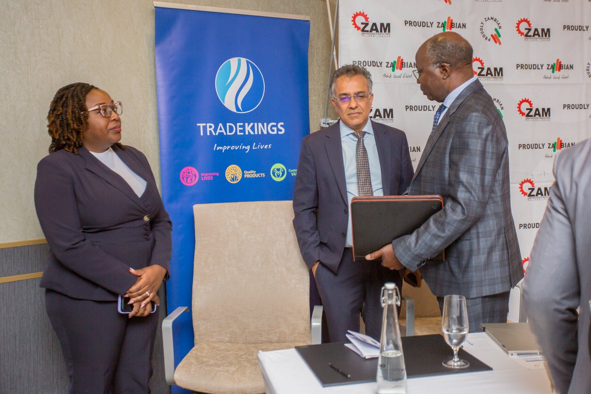 ZambiaMfg's tweet image. On Wednesday 5th June, ZAM members gathered at the Intercontinental Hotel for the Pre-Budget Meeting, where we presented our 2025 budget submissions to the Minister of Finance and National Planning, Hon. Situmbeko Musokotwane.
#WeAddValue
