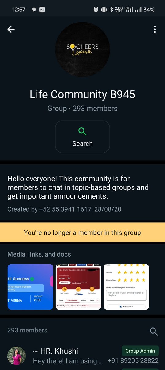 Akki42Akshay's tweet photo. @TheSoCheers @mumbaimatterz @MumbaiPolice @CPMumbaiPolice @MahaCyber1 
These people added me to the group and asked for Google reviews tasks for money. Most people complete tasks then during money they ask to download telegram denied money
It's a scam. Please look into this asap. https://t.co/rzhl2rKUWM
