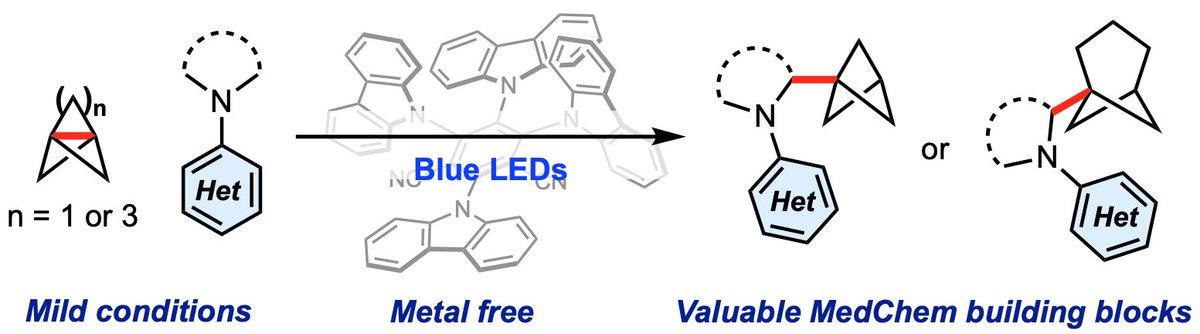 Ed Anderson Group 🇺🇦 (@edandersongroup) on Twitter photo Delighted to publish our latest BCP/BCHep paper on alpha-amino bicycloalkylation in <a href="/ChemicalScience/">Chemical Science</a>. Congratulations to the team, esp. <a href="/Jeremy__Nugent/">Jeremy Nugent</a>, <a href="/ASterlingChem/">Alistair Sterling</a> and <a href="/AdrianLopezFra/">Adrián López Francés</a>. See: pubs.rsc.org/en/Content/Art… Delighted to publish our latest BCP/BCHep paper on alpha-amino bicycloalkylation in <a href="/ChemicalScience/">Chemical Science</a>. Congratulations to the team, esp. <a href="/Jeremy__Nugent/">Jeremy Nugent</a>, <a href="/ASterlingChem/">Alistair Sterling</a> and <a href="/AdrianLopezFra/">Adrián López Francés</a>. See: pubs.rsc.org/en/Content/Art…