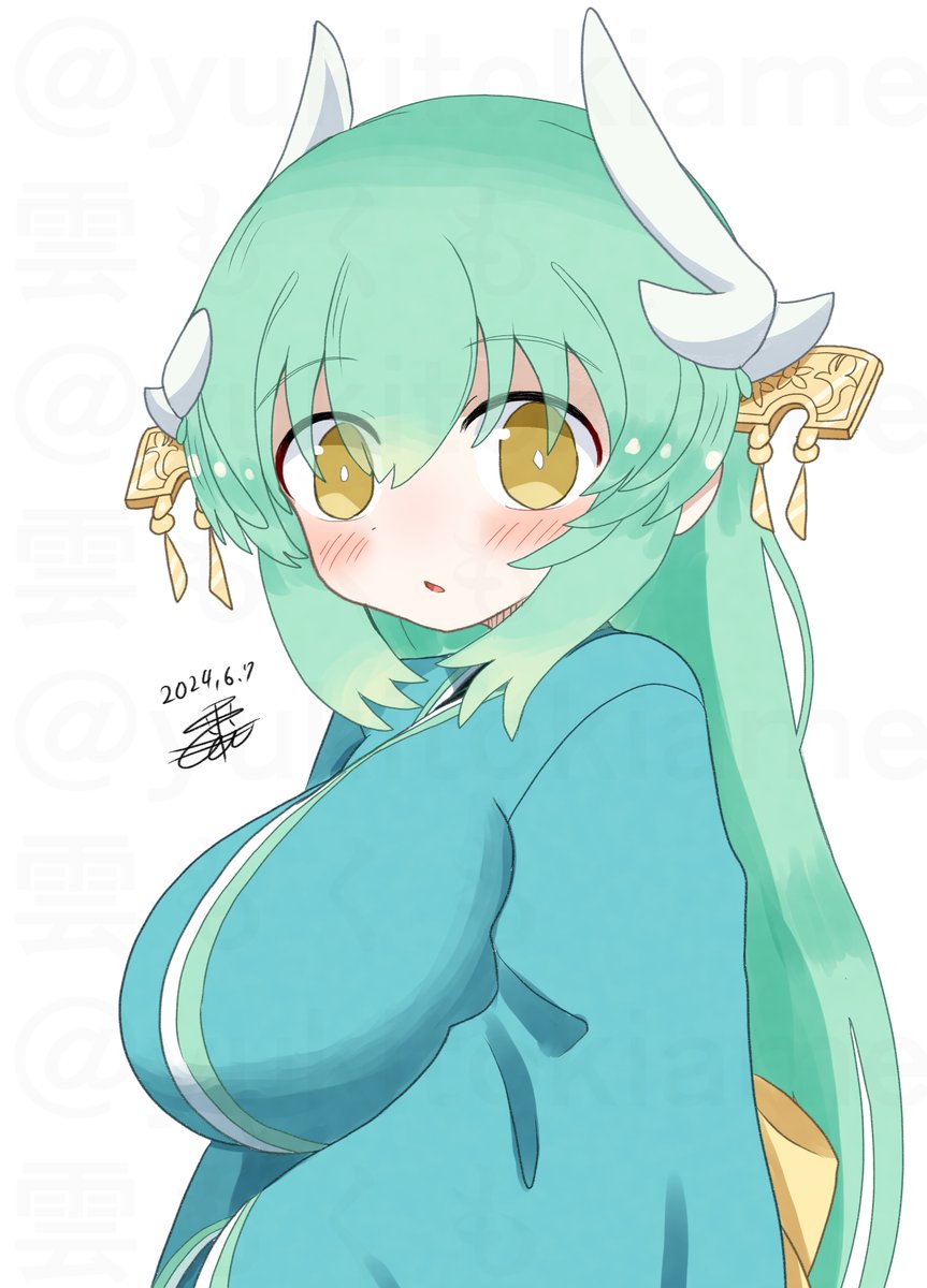 FGO「練習で描いたきよひー#FGO #清姫 」|雲もくも@C101新刊委託中のイラスト