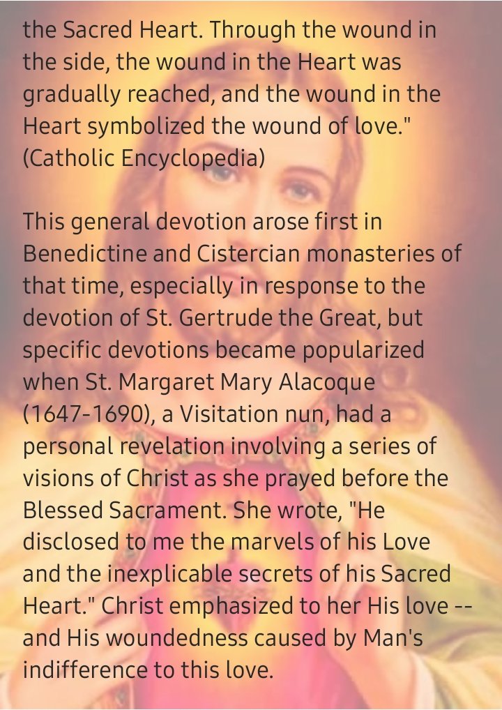 TianaPatrick8's tweet photo. Today, we celebrate the Solemnity of the Sacred Heart of Jesus. 
The Heart that loves us so much. 
O Heart ever sensible of our misery and the wretchedness to wish we have caused it. Have mercy on us.
#SacredHeartofJesus
#Catholics 
#JesusChrist https://t.co/JZ0qzf5peS