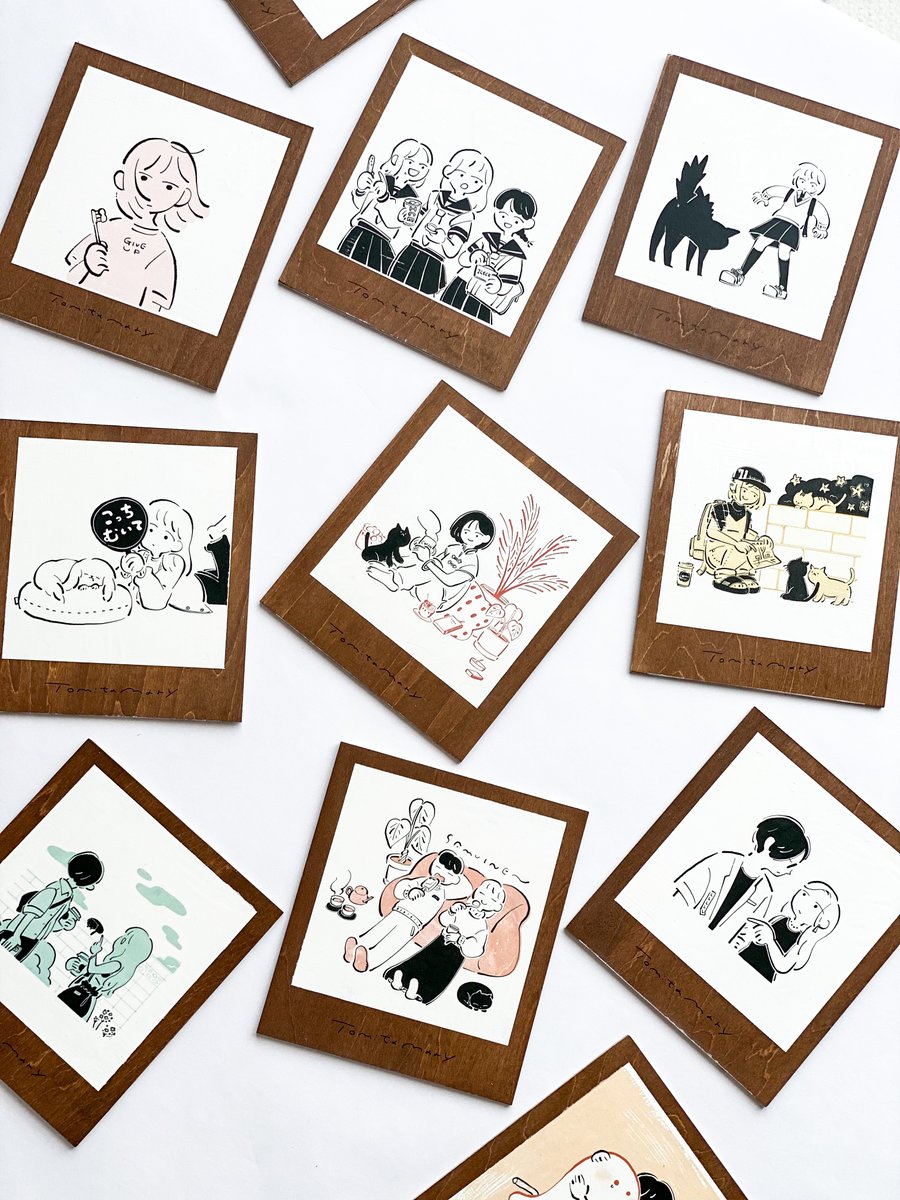 個展のオンラインストアは明日の17時までです。
展示会場と同じく、2500円以上購入の方にはレンチキュラー3Dカードをプレゼントします。
https://t.co/a9GQJ6tSPb 