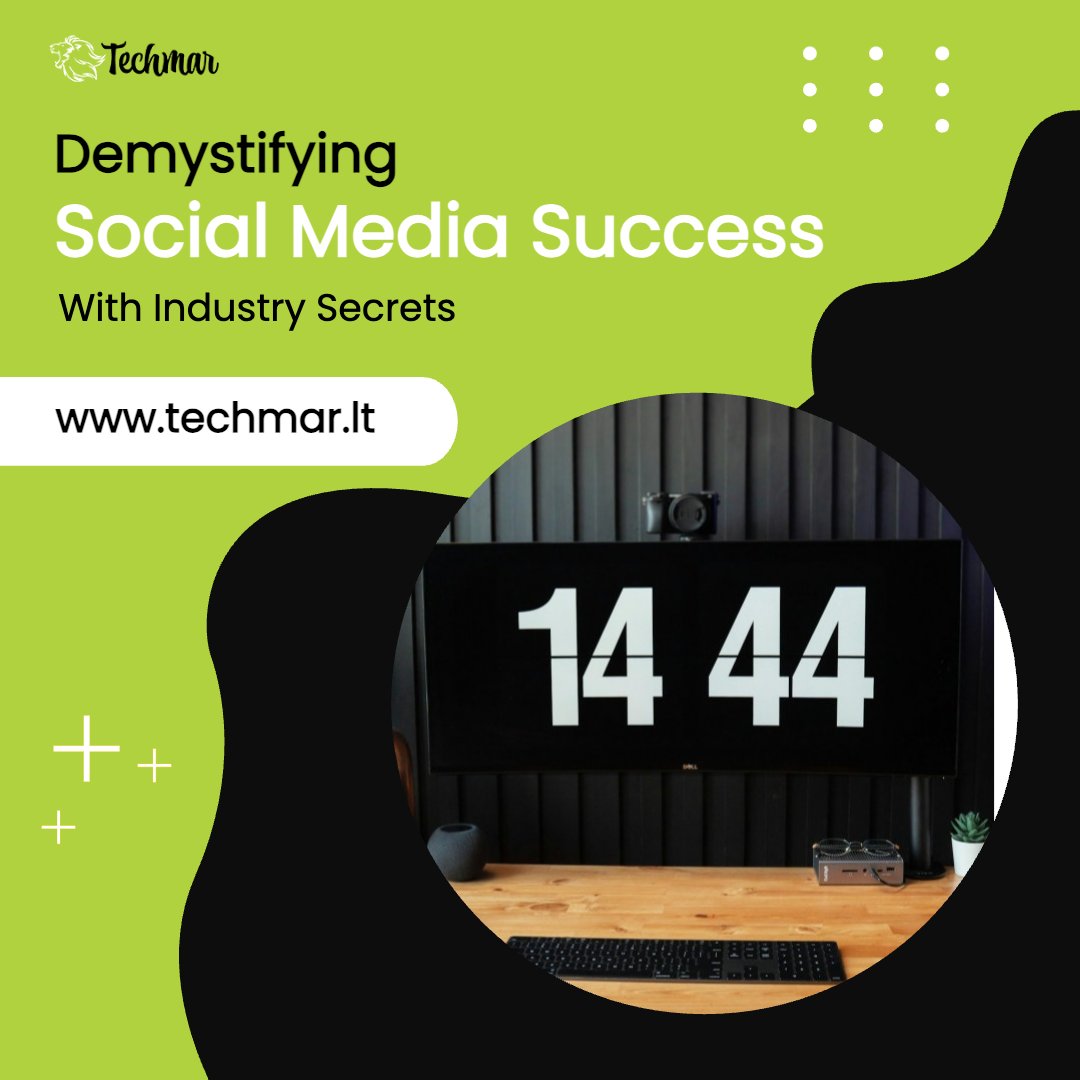 techmar_lt's tweet image. Uncover the mystery of social media success! Join us to learn industry secrets that promise a game-changing strategy. More Info techmar.lt #UnlockSocialSuccess #GameChangingStrategy