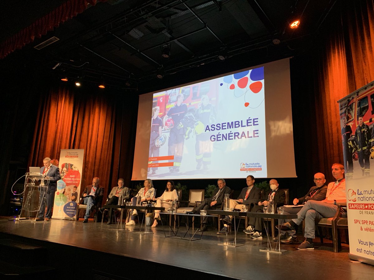 7 juin : assemblée générale de la ⁦<a href="/MNSPF/">MNSPF</a>⁩ à Toulouse. La MNSPF est la mutuelle du monde des sapeurs-pompiers de France. Adhérer c’est être solidaire et être plus fort. La mutuelle doit évoluer pour être plus forte.