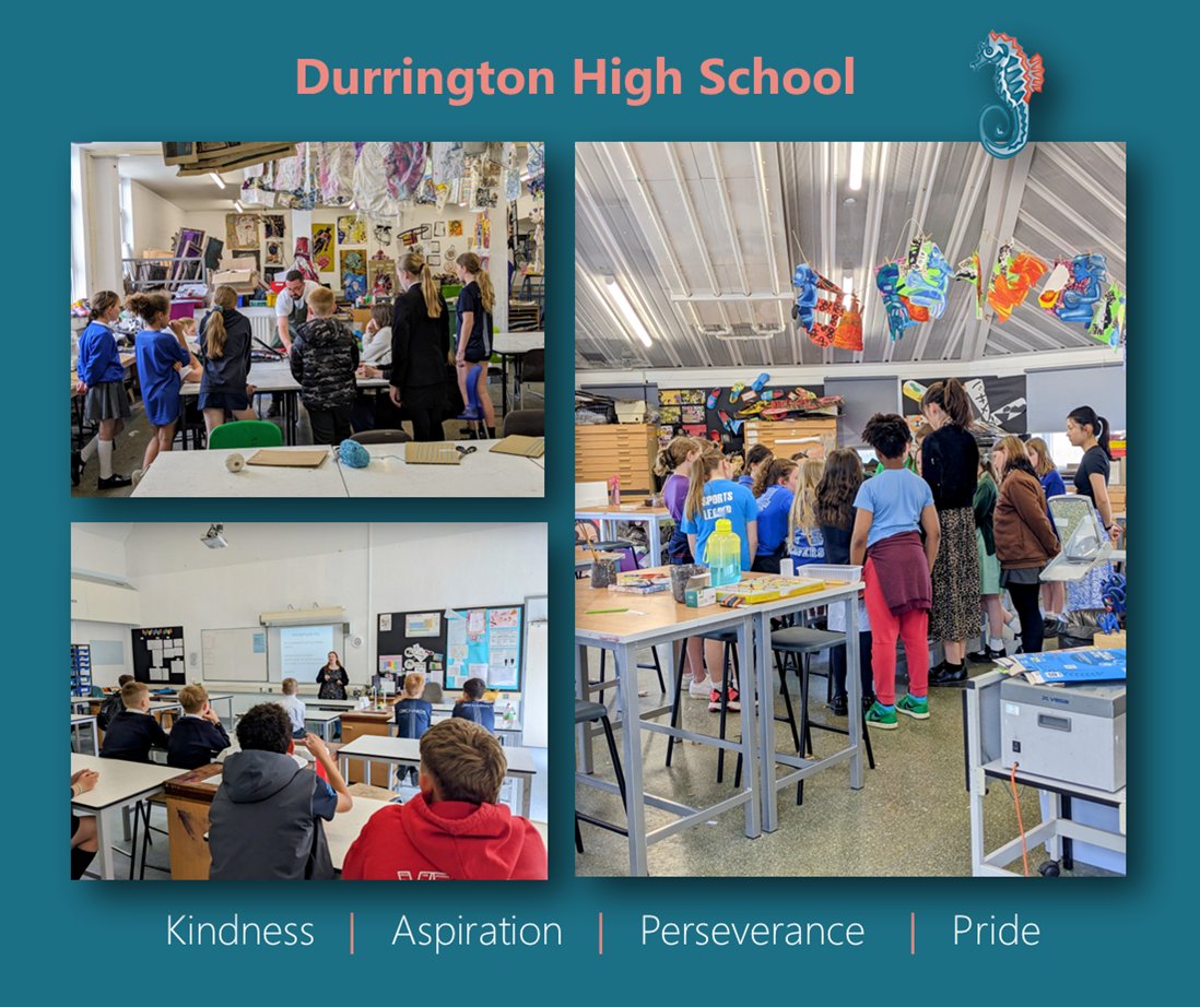 DurringtonHigh's tweet image. It has been an absolute delight to welcome Y5 &amp;amp; 6s to our transition events this week. Yesterday the students took part in science, art &amp;amp; textiles lessons, &amp;amp; we are looking forward to welcoming more of you next week as our sessions continue.
#DHSTransition #TheDurringtonJourney