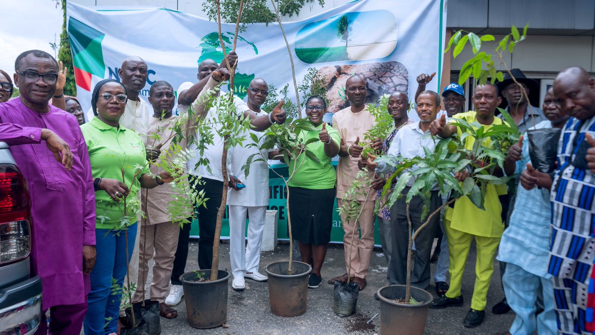 nnpclimited's tweet photo. At NNPC Exploration and Production Limited (NEPL), sustainability is central to our operations.

We are excited to celebrate #WorldEnvironmentDay with a tree-planting initiative in collaboration with the OML98 host community in Benin, Edo State.

Together, we are paving the way for a vibrant future for everyone.

#CommunityEngagement 
#EnergyForToday 
#EnergyForTomorrow