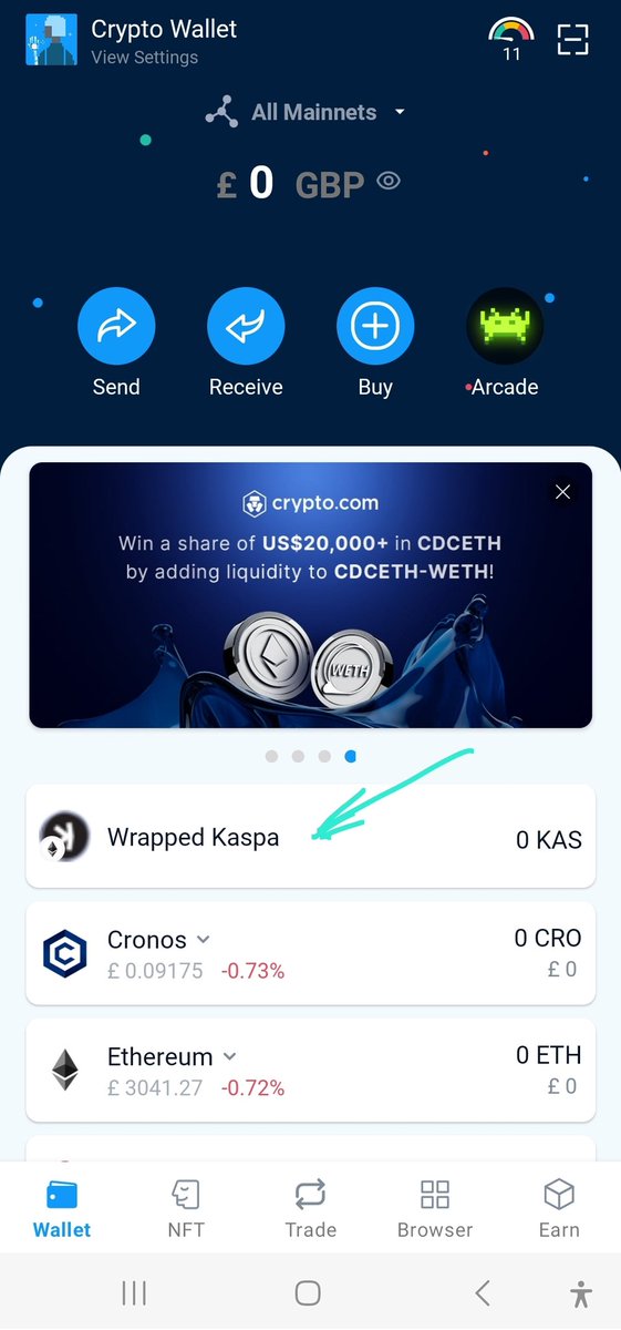 XHodlerX's tweet photo. Wrapped Kaspa can be found at https://t.co/tK52Fi5BOX DeFi Wallet !!! 🚀🚀🚀
#Kaspa #KAS #wKAS #cryptocom https://t.co/wZ7XwPnNY0