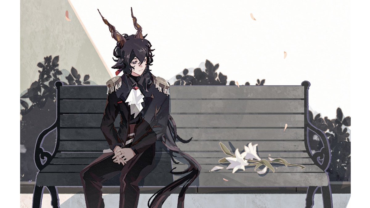 🎹
Wish you happiness 
幸せになってね

#黑键 #Ebenholz #Arknights #明日方舟 #アークナイツ