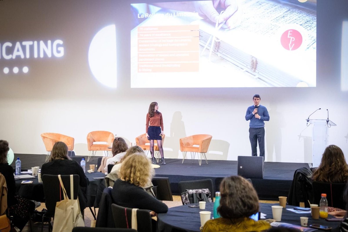 MEMORIST_H's tweet photo. 🌟 MEMORIST was proud to be the Official Heritage Partner at Communicating the Arts in Paris, highlighting our projects in South Africa and speaking on our social and environmental impact 🌍 @CTA_Conference #CulturalHeritage #CommunityEmpowerment
#SustainableFutures https://t.co/nc3FPAqZ4L