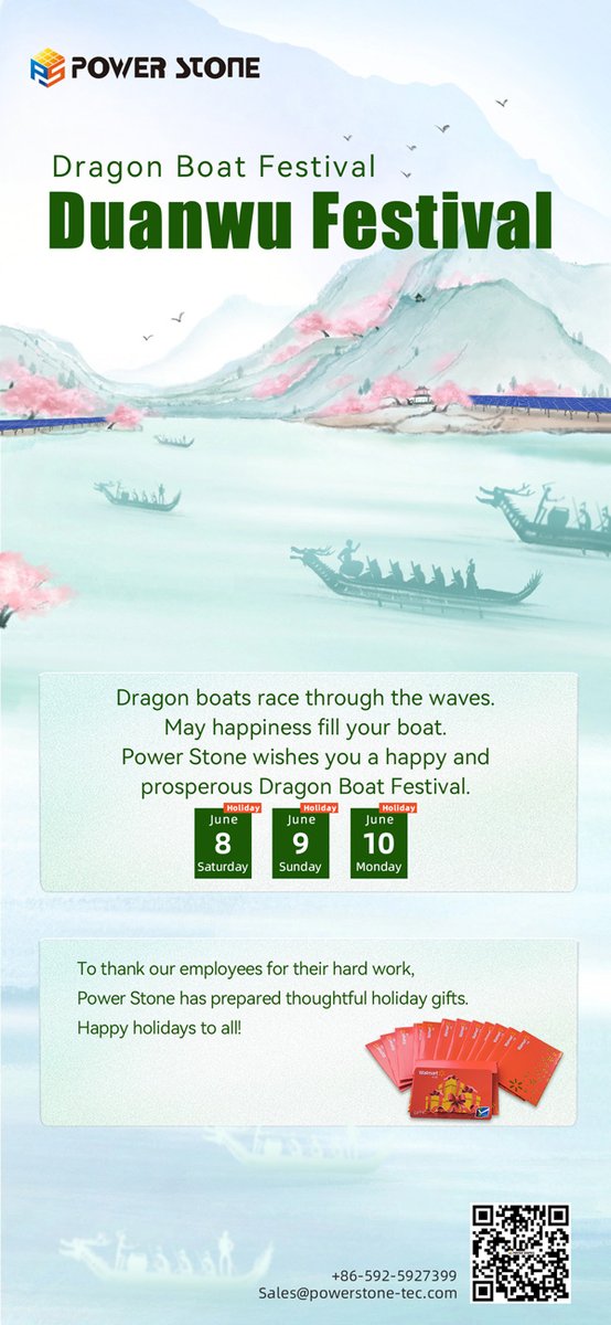 Powerstone_xm's tweet image. Duanwu Festival /Dragon Boat Festival🥳
Dragon boats race through the waves. May happiness fill your boat. Power Stone wishes you a happy and prosperous Dragon Boat Festival.
#solarpv #solarmount #solarpower