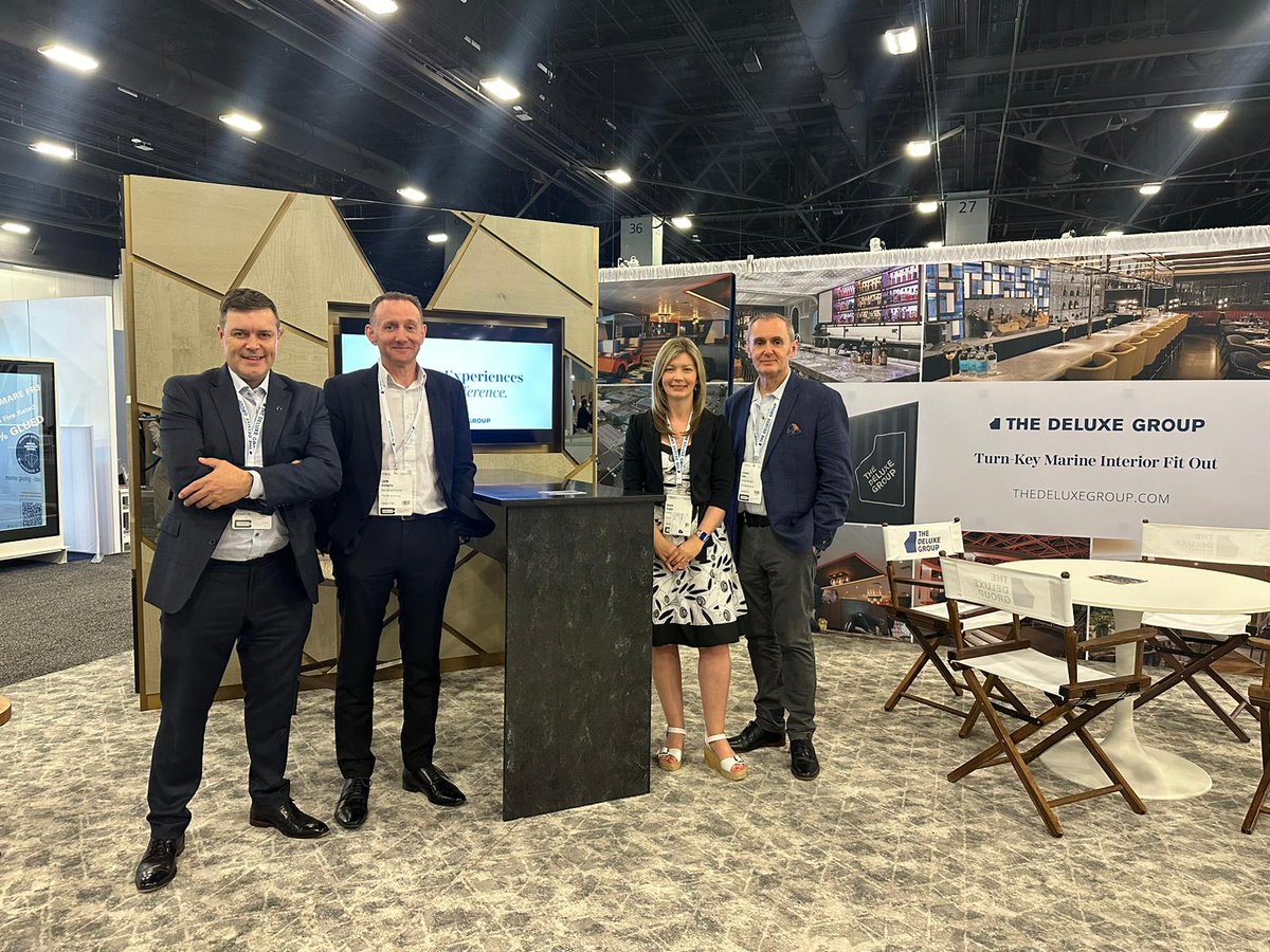 After a successful first day at <a href="/CSIexpo/">Cruise Ship Interiors Design Expo Americas</a>, our team is looking forward to day two of meeting with clients and suppliers. Stop by booth 831.