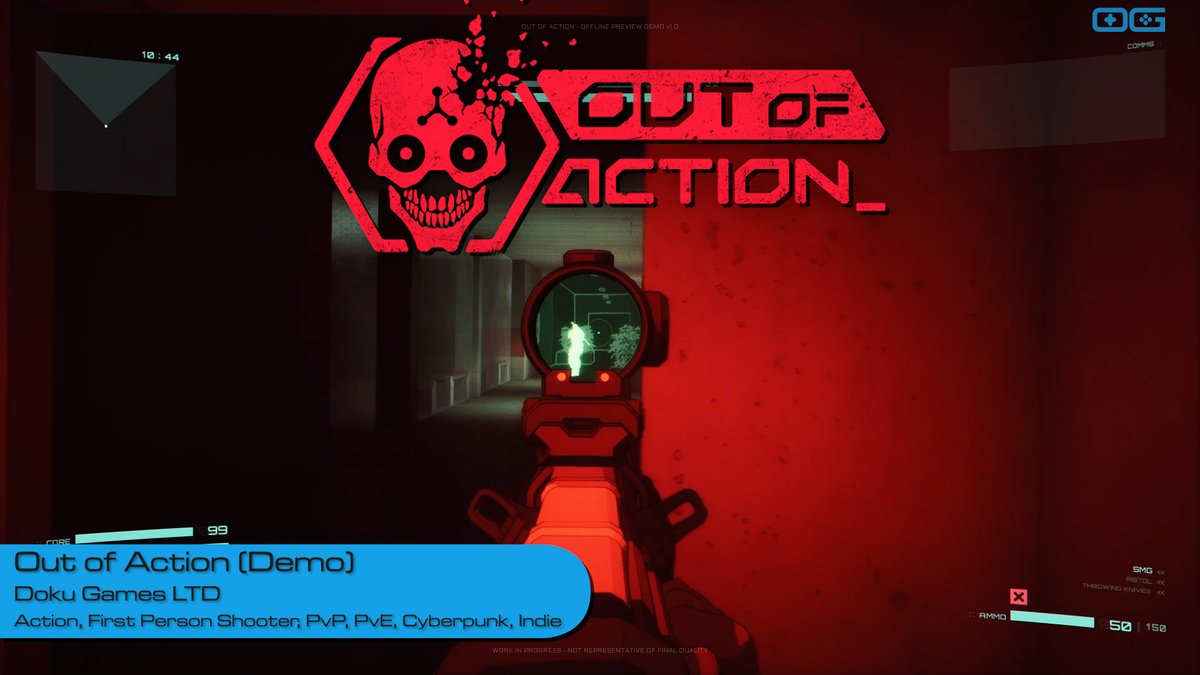 OverageGmngCom's tweet photo. OG plays Out of Action (Demo)!
https://t.co/AJlKywb3lA
Like & Sub!
@DokuGamesLTD
#outofaction #fps #firstperson #shooter #multiplayer #cyberpunk #IndieGameTrends #IndieWatch #IndieDev #GameDev #IndieGameDev #IndieGame #IndieGames #Gameplay #letsplay #gaming https://t.co/OneIcRvp21
