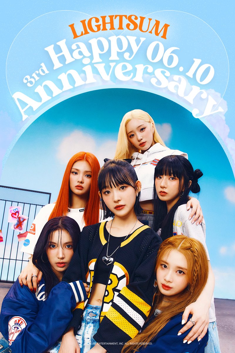 cubeunited's tweet photo. LIGHTSUM 데뷔 3주년을 축하합니다! 
LIGHTSUM 3RD ANNIVERSARY-!  
#LIGHTSUM #라잇썸 #데뷔3주년 #축하합니다 https://t.co/Y7nL7HxYJ2