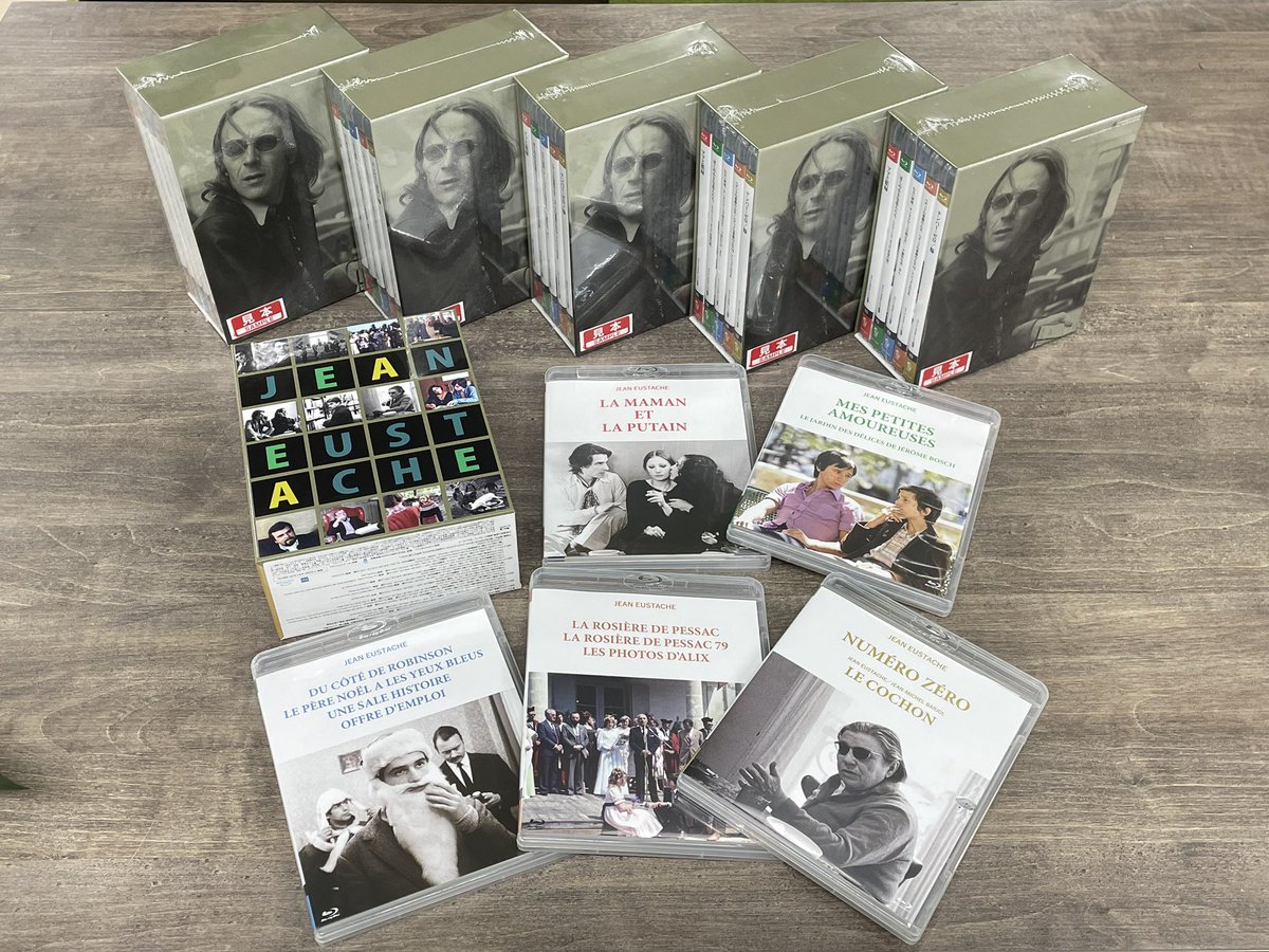 ジャン・ユスターシュ ニューマスターBlu-ray BOX〈5枚組〉新品未開封