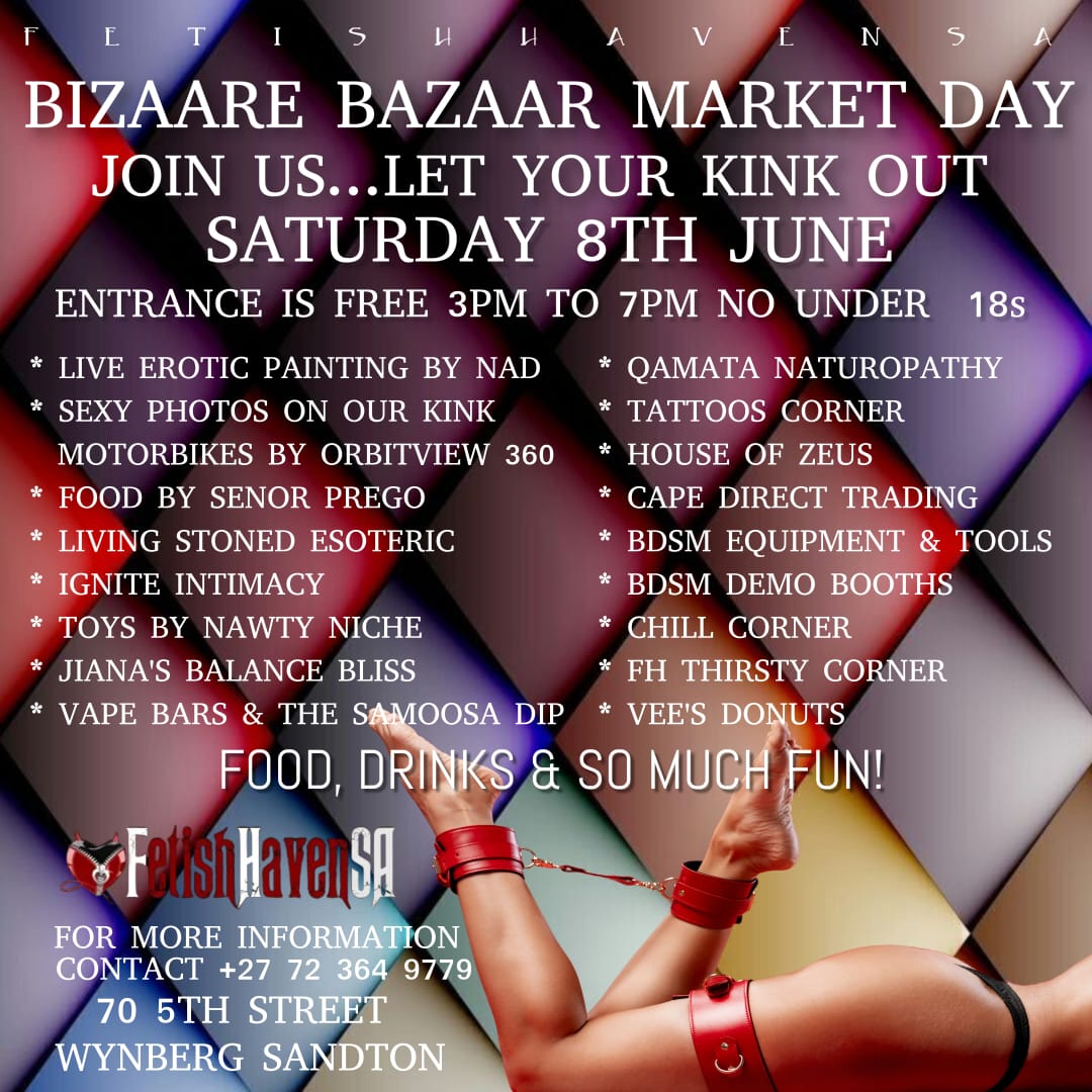 fetishhavensa's tweet photo. #saturdaykink #kinkmarket #bdsmmarket #bdsmclasses #kinkshops @fetishhavensa https://t.co/eiZqigLmUW