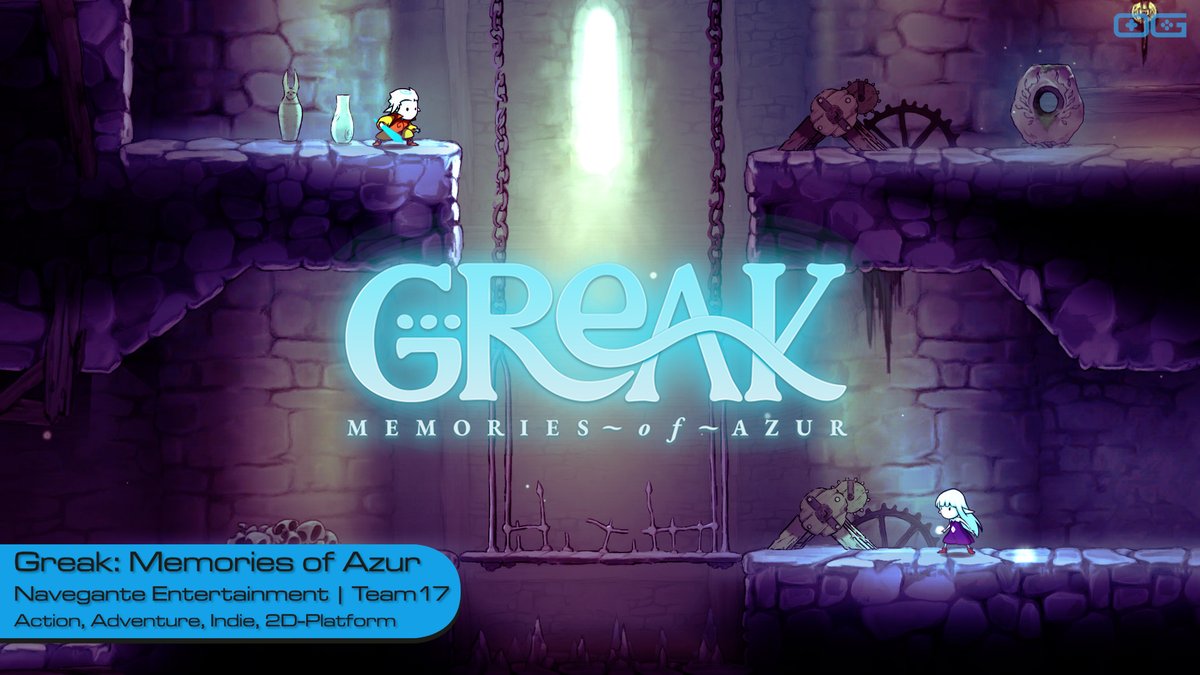 OverageGmngCom's tweet photo. OG plays Greak: Memories of Azur!
https://t.co/qO8VTd6Azy

Like &amp; Sub!

@NaveganteGames
@Team17
@PlayGreak

#metroidvania #playgreak #platformer #IndieGameTrends #IndieWatch #IndieDev #GameDev #IndieGameDev #IndieGame #IndieGames #Gameplay #letsplay #gamer #gaming #youtube https://t.co/d5H4Xxq1If