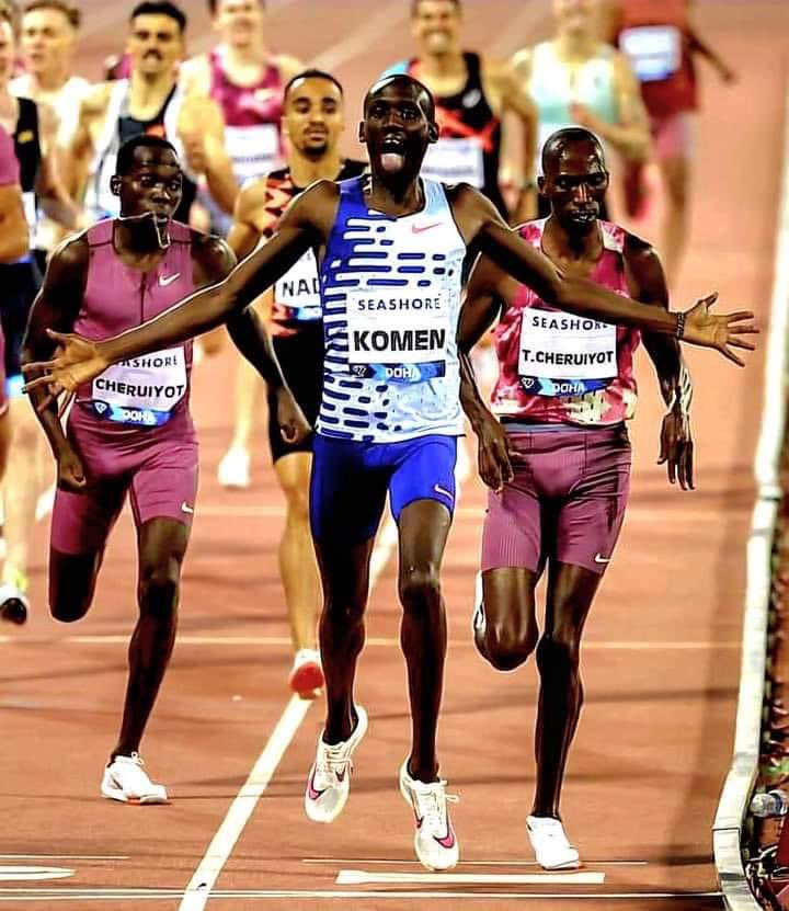 athletics_kenya's tweet photo. Date: June 14-15, 2024
Venue: Nyayo Stadium, Nairobi
Event: Men’s 1500m
Lineup: Below ⬇️
✓Timothy Cheruiyot
✓Brian Komen
✓Reynold Cheruiyot
✓Vincent Keter
✓Abel Kipsang
✓Daniel Munguti
#OlympicsTrialsKe #MiniOlympics #NyayoStadium #EntryFree #ParisOlympics https://t.co/uOdhSx8rYf