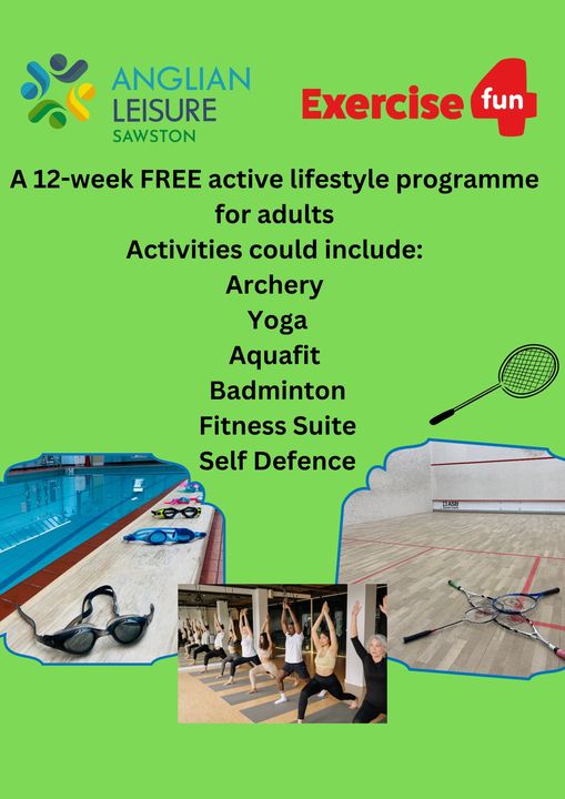 al_sawston's tweet image. Check out our Exercise4Fun scheme starting 20th June – your ticket to a healthier, happier you! 📷📷
Follow the link for more details: scambs.gov.uk/.../health-and…
Sign up using the link below.
forms.office.com/e/aKWYaGcAQt
#Exercise4Fun #fitterhealthierhappier