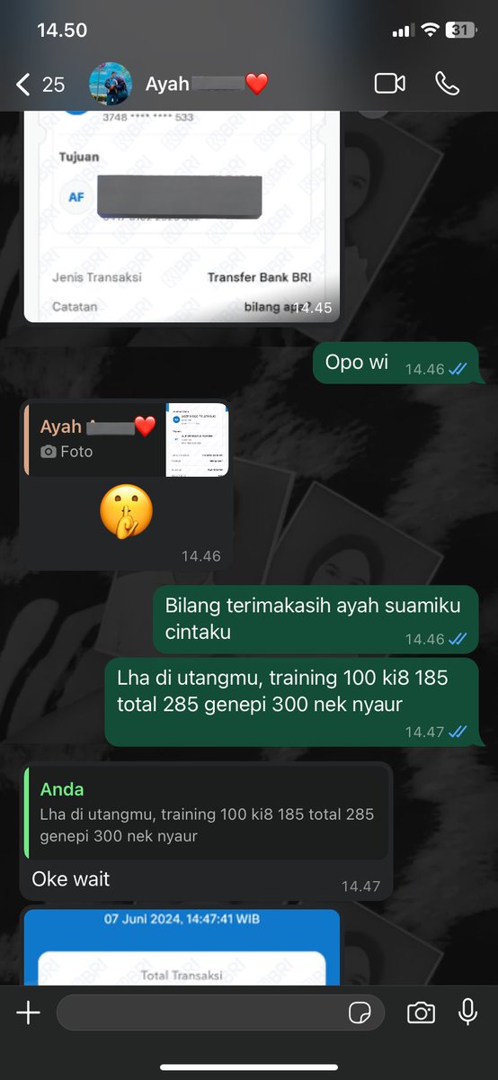 Menyala utangku🔥🔥🔥