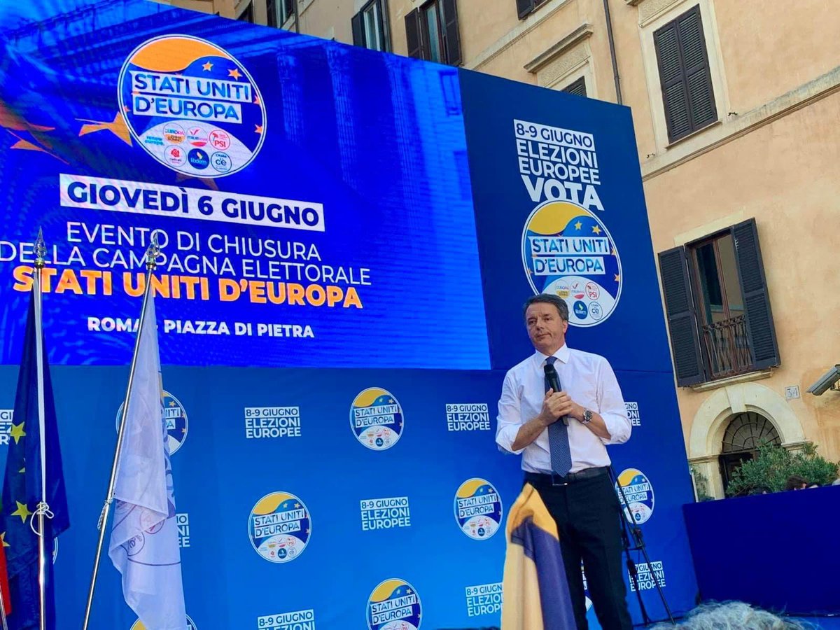 Mariettatidei's tweet photo. Una grande emozione ieri pomeriggio a Piazza di Pietra con @matteorenzi @emmabonino e tantissimi amici per concludere questa campagna elettorale ancora una volta in mezzo alle #persone.

Una campagna che è stata impegnativa, anche faticosa, ma sempre molto intensa; per la nostra comunità politica e anche per me. In queste settimane ho avuto l’opportunità e il privilegio di scoprire e in alcuni casi riscoprire #territori, città, comuni, piccoli borghi, imprese, associazioni semplicemente straordinarie. 
Ogni #incontro mi ha dato tanto.

Nel #simbolo degli Stati Uniti d’Europa c’è tutto questo: abbracci, sorrisi, strette di mano, ma anche #idee, programmi e proposte concrete per trasformarla, l'#Europa.

L'8 e il 9 giugno ci aspetta una scelta cruciale: decidere quale #futuro vogliamo per noi e per i nostri figli. È il momento di avere il #coraggio di scegliere la via più impervia, con il #sogno e l'obiettivo di aprire una nuova strada per chi verrà dopo di noi.

E come diceva Altiero #Spinelli: “La via da percorrere non è né facile né sicura. Ma deve essere percorsa e lo sarà”.

Grazie di cuore a tutti!

#statiunitideuropa #europee2024