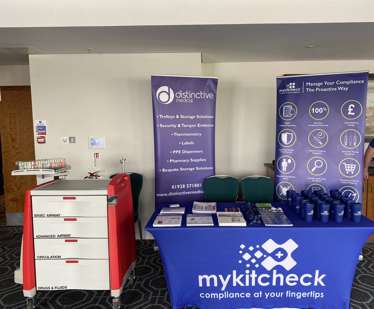 We are delighted to be sponsoring today at the #WelshResusForum in sunny Cardiff alongside <a href="/mykitcheck/">MyKitCheck</a>. If you are here today be sure to come over and have a chat!