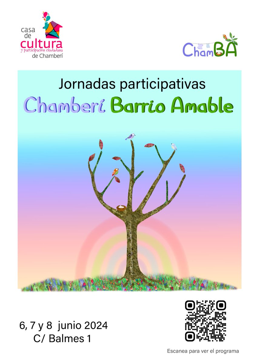 CasaChamberi's tweet photo. Viernes 7, 19h , en Balmes1,
ampliamos la visión de salud urbana con temas como el nivel económico, el entorno escolar saludable, ruido, alimentación, zonas verdes, atención primaria… con Manuel Franco: "Investigación en salud urbana y su traslación a los barrios"
#barrioamable https://t.co/jIsnVaRXhD