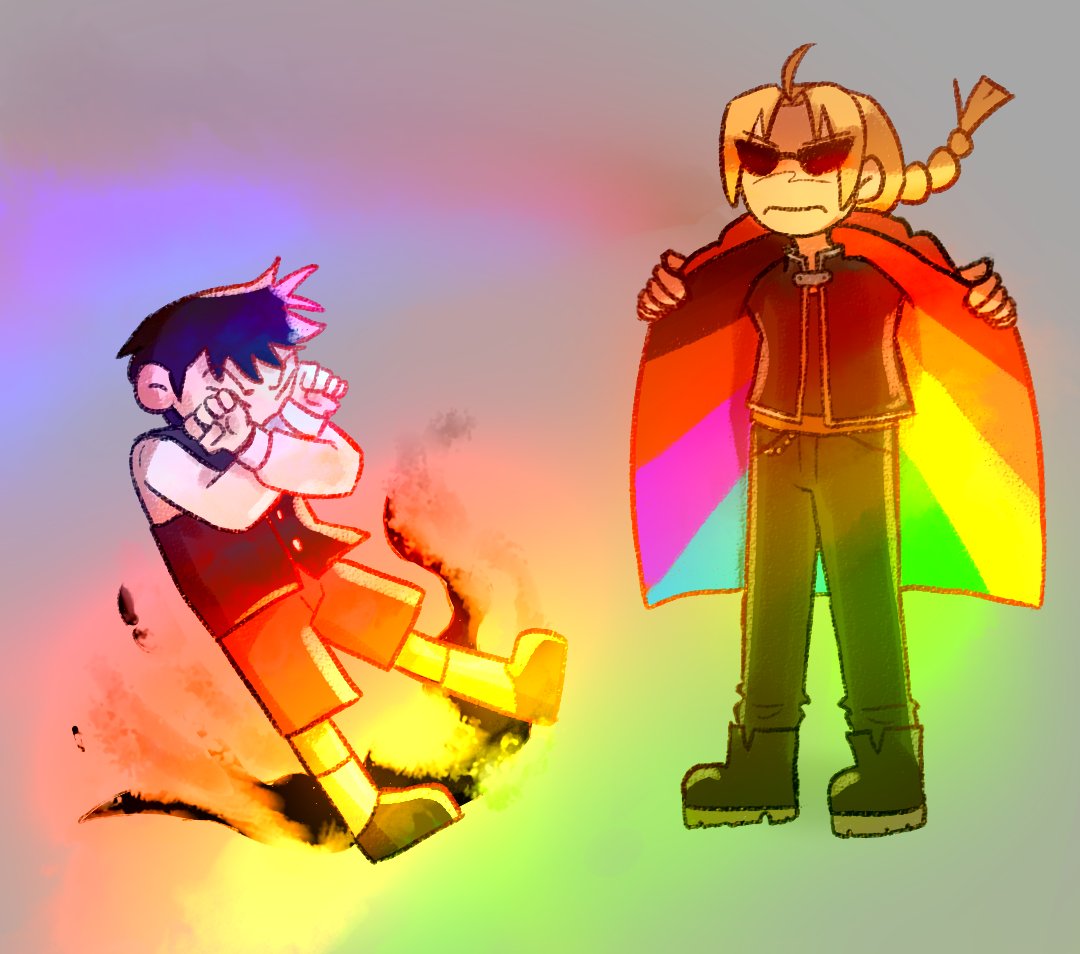 erachiiii's tweet image. Happy pride month &amp;lt;3 #fma #fullmetalalchemist