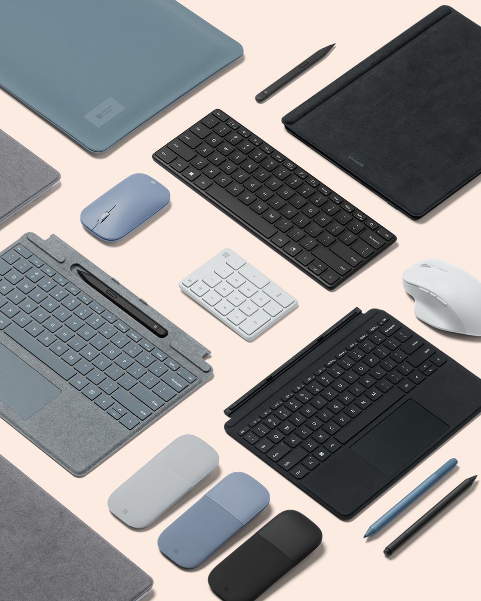 ExpertZonePT's tweet photo. Descobre uma nova forma de elevares a tua produtividade com os acessórios para #Surface! Da caneta Surface Slim Pen à Type Cover, torna cada experiência mais fluída e versátil. Descobre mais em #ExpertZone clicando no #LinkInBio https://t.co/MspziLe3ex