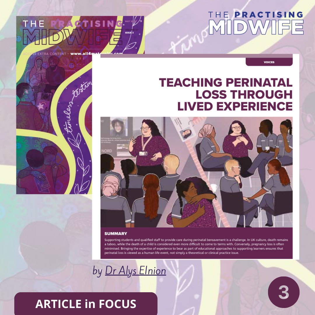 ThePractisingMidwife (@tpm_journal) on Twitter photo In Mayβs <a href="/TPM_Journal/">ThePractisingMidwife</a>, <a href="/AlysEinion/">Alys Einion she/her</a> discusses her formula & approach for bereavement education, including sharing her own personal experience of loss and the importance of adding the authentic voice. We've made the whole issue open access - read & share π all4maternity.com/practising-midβ¦ In Mayβs <a href="/TPM_Journal/">ThePractisingMidwife</a>, <a href="/AlysEinion/">Alys Einion she/her</a> discusses her formula & approach for bereavement education, including sharing her own personal experience of loss and the importance of adding the authentic voice. We've made the whole issue open access - read & share π all4maternity.com/practising-midβ¦
