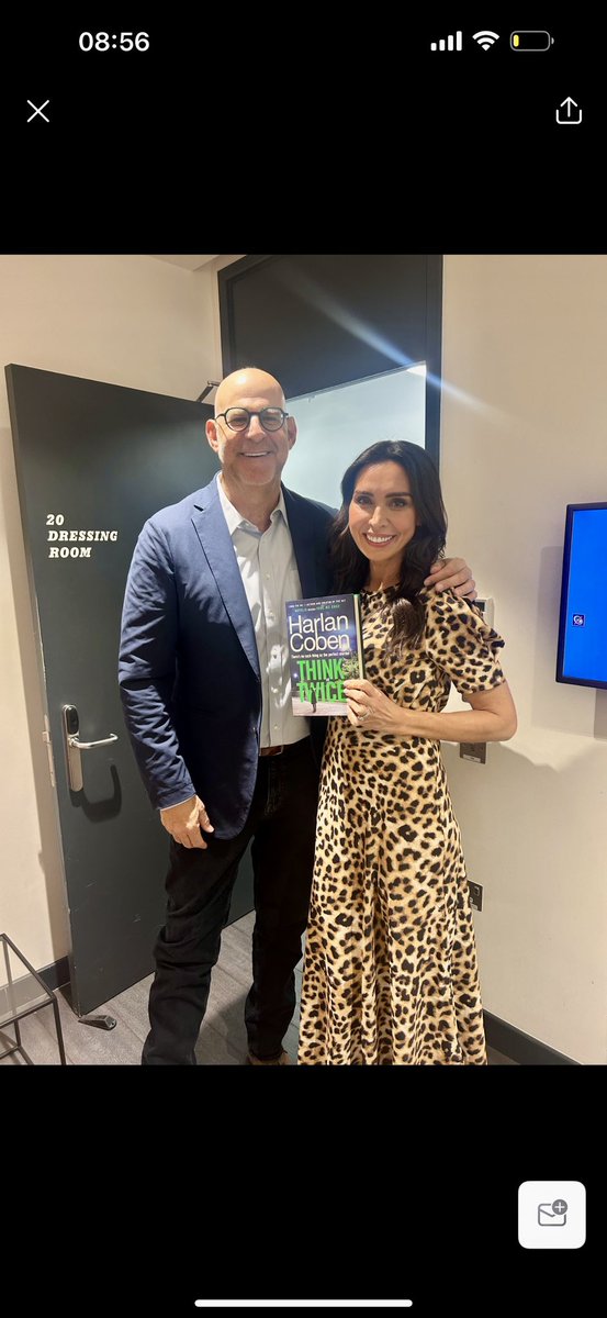 Coming up shortly <a href="/lorraine/">Lorraine</a> <a href="/HarlanCoben/">Harlan Coben</a> chatting to Christine Lampard